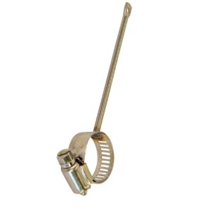 Railing Clamp 1-in Single Post, Single Hole, Stainless Steel -10 Per Pack - Small