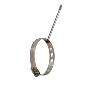 Railing Clamp 3 in Single Post 1 Hole Stainless Steel – 10 Per Pack -Small