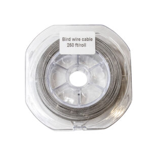 Bird Wire Cable 1 x 7 SS Wire Nylon Coated 250 Ft. 1 each