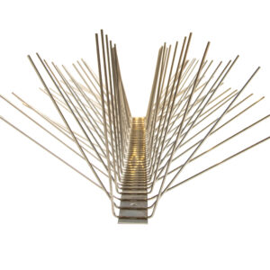 Dura Spikes Stainless Steel – 6 Rows Wide (3 Ft Long, 99 Ft Per Box)