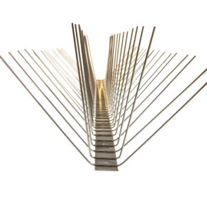Dura Spikes Stainless Steel – 4 Rows Wide (3 Ft Long, 99 Ft Per Pack)