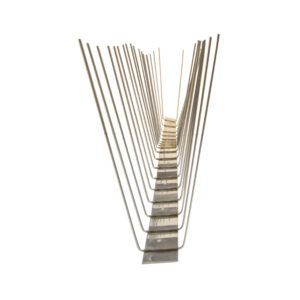 Dura Spikes Stainless Steel – 2 Rows Wide (3 Ft Long, 99 Ft Per Pack)