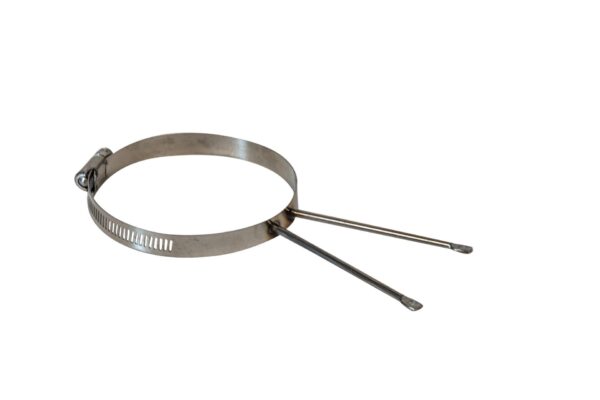 Railing Clamp 4 Inch  - Double Post Single Hole - 10 per bag, SQU 00121