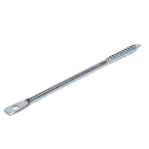 I Lag Screw Single Hole 5 Inch  - 100 per bag, SKU 00166