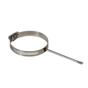 Railing Clamp 2 Inch Single Post 1 Hole    Stainless Steel 10 Per Bag