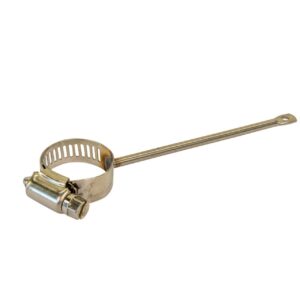 Railing Clamp 1 Inch Single Post Single Hole Stainless Steel - 10 per bag, SQU 00500
