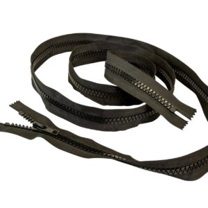 Zipper 6’  Black, Heavy Duty, SQU 00710