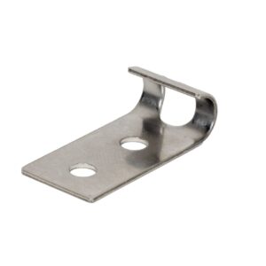 Multi-Purpose Bracket  2 Holes Stainless Steel  (100  Per  Bag)