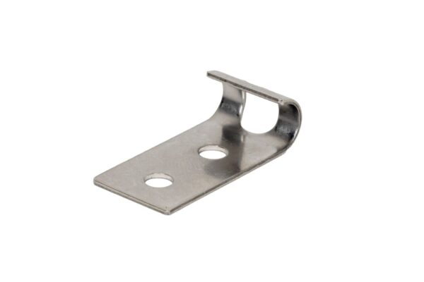 Multi-Purpose Bracket  2 Holes Stainless Steel  (100  Per  Bag)