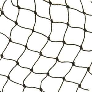 StealthNet® Nylon Bird Netting in Black – 3/4in, 25ft x 50ft