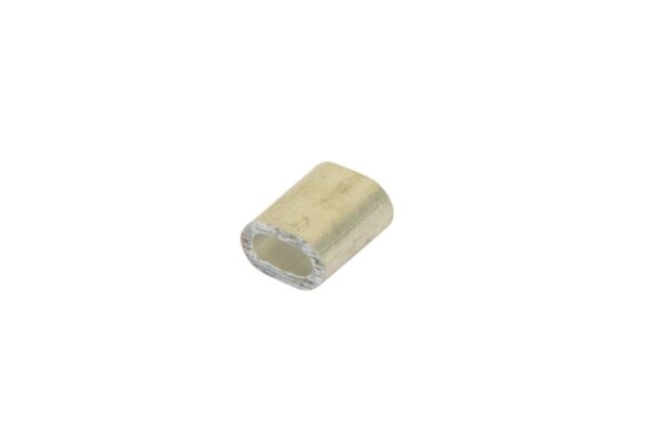 Ferrules Aluminum for 3/32 Cable, 100 Per Bag 2.5mm